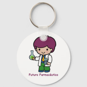 Llavero de futuro farmaceutico key ring