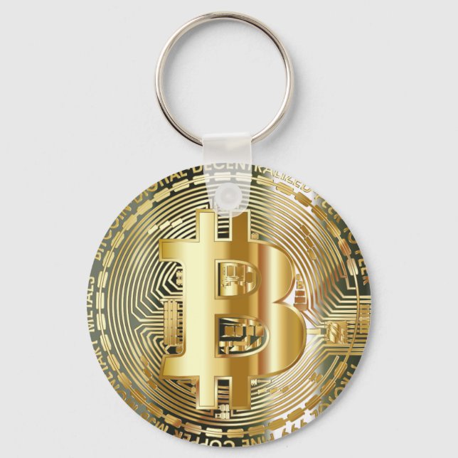 llavero elegante bitcoin key ring (Front)