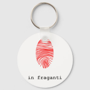 Llavero huella digital key ring