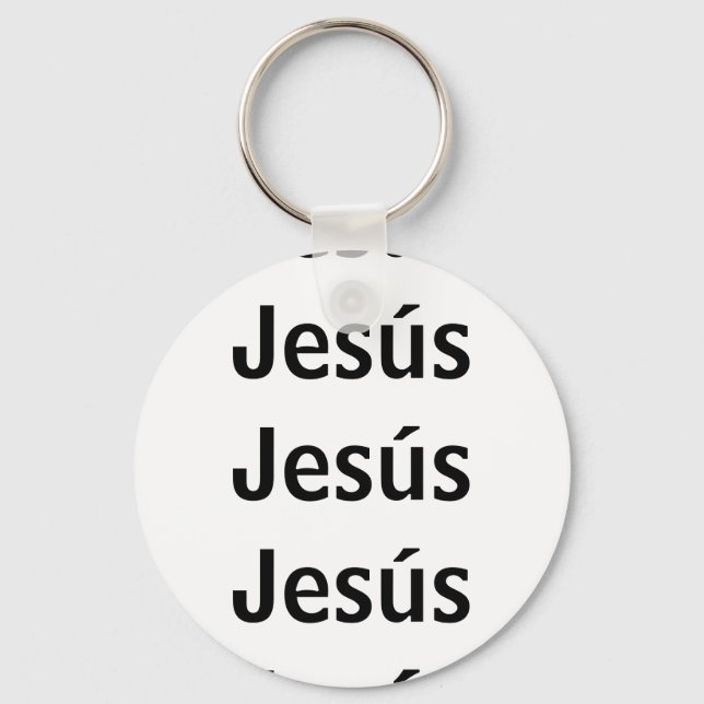 Llavero Jesús Key Ring (Front)