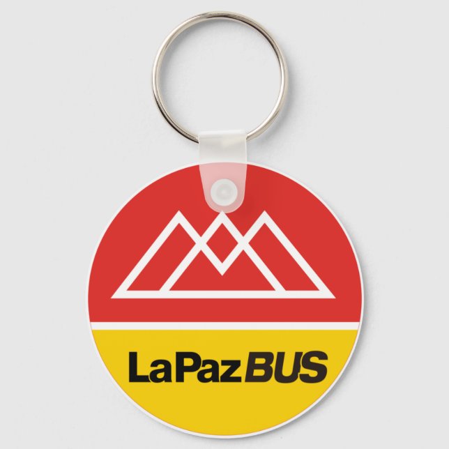 Llavero La Paz bus Key Ring (Front)