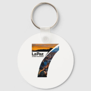 Llavero La Paz ciudad Maravillosa Key Ring