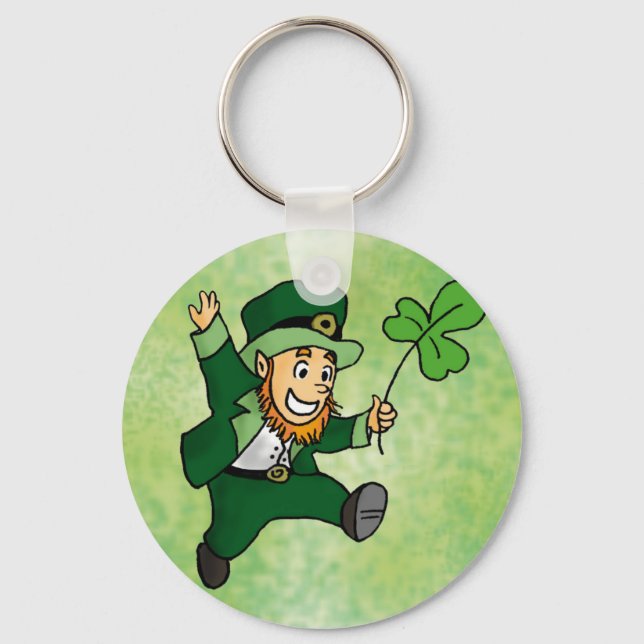 Llavero Leprechaun sheet type Key Ring (Front)