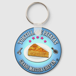 Llavero Master Chef en Tortilla de Patatas Key Ring