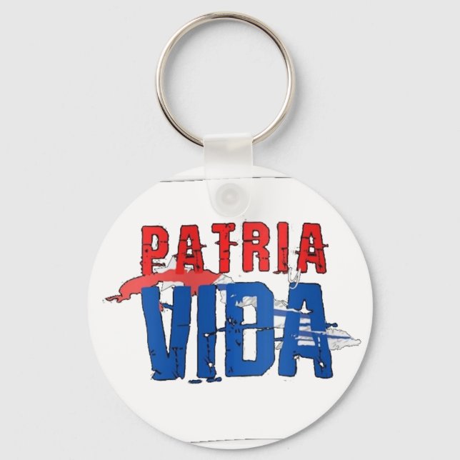 Llavero Patria y vida Key Ring (Front)