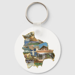 Llavero recuerdo de Bolivia Key Ring