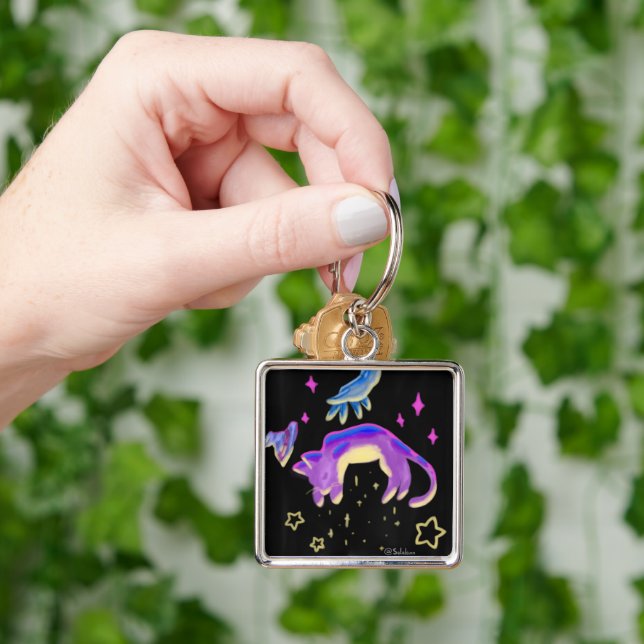 Llavero tipo chapa key ring (Hand)