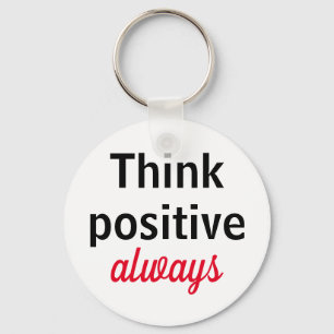 Llavero Tkink Positive always Key Ring