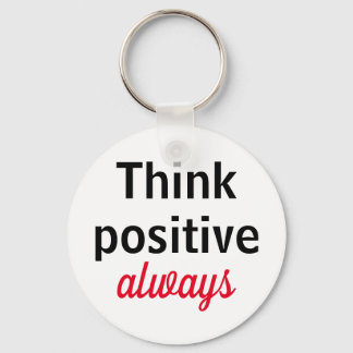 Llavero Tkink Positive always Key Ring