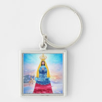 LLAVERO ,VIRGEN DEL VALLE Y BANDERA VENEZOLANA