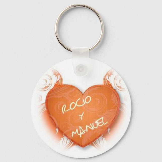 LLAVEROS CORAZON KEY RING (Front)