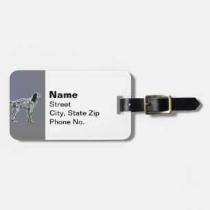 LLewellin Setter Luggage Tag