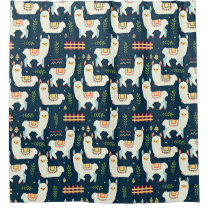 Lllama/Alpaca Shower Curtain