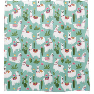 Lllama/Alpaca Shower Curtain