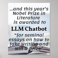 LLM Chatbot Winner Nobel Prize in Literature
