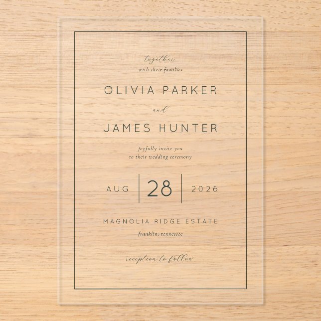 ___LLMGEN___ 16 ACRYLIC INVITATIONS (Front)