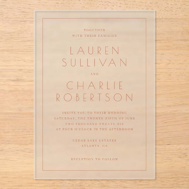 ___LLMGEN___ 17 ACRYLIC INVITATIONS (Front)