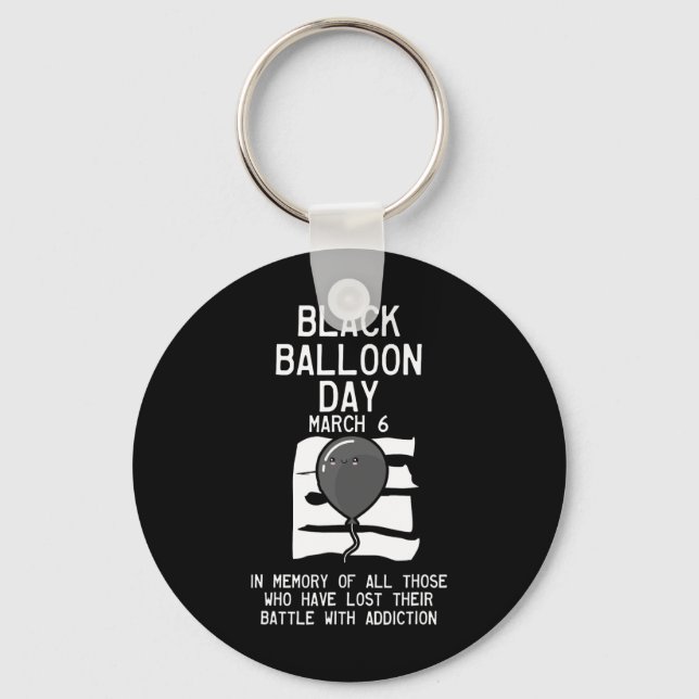 Lloon Day Overdose  Key Ring (Front)