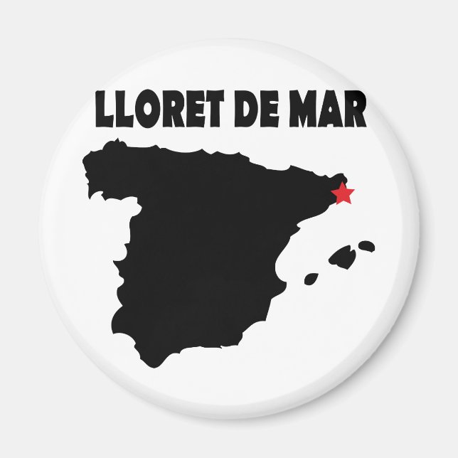 Lloret de mar 2010 magnet (Front)