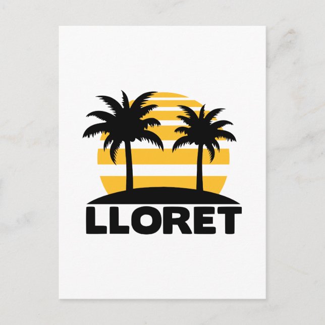 Lloret de Mar Postcard (Front)