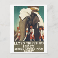 LLoyd Triestino Indes Service Express Pour Bombay