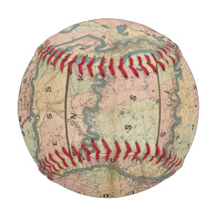 Lloyd's map of the Lower Mississippi River Baseball