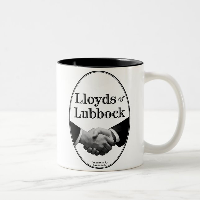 Lloyds of Lubbock mug (Right)