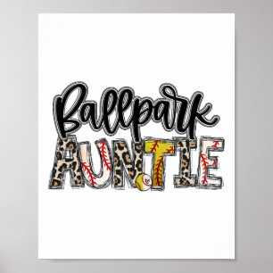 Llpark Auntie Softll Sell Aunt Ller Mother's Day Poster