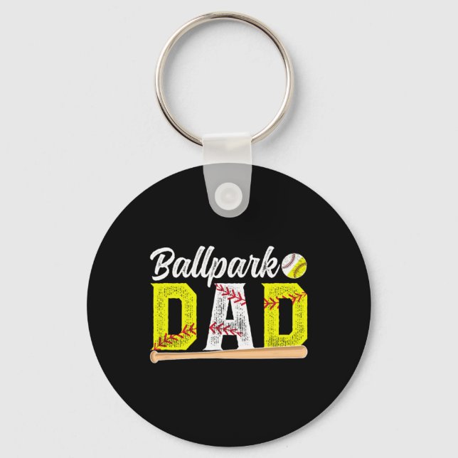 Llpark Dad Sell Softll Dad Of Llers  Key Ring (Front)