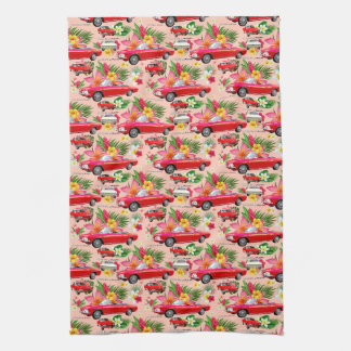 LM Corvair Hawaiian Tea Towel