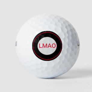 LMAO Humourous Golf Ball