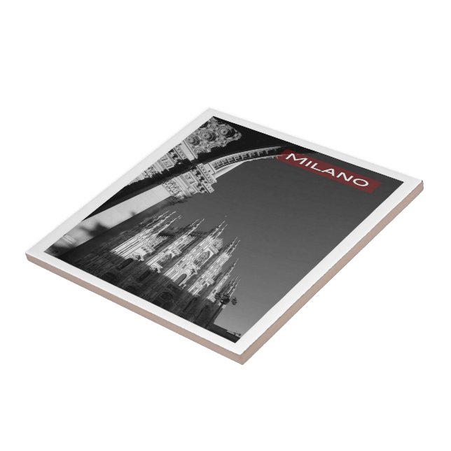 LMD006 MILAN CATHEDRAL, Milan, Italy, Tile (Side)