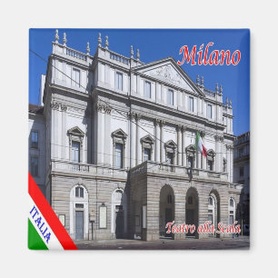 LMD009 MILAN, Theatre alla Scala, Italy, Fridge Magnet