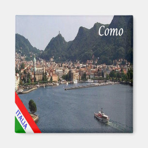 LMD087 COMO, Lombardy, Italy, Fridge Magnet