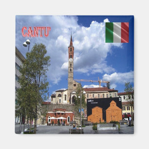 LMD095 CANTU', Piazza Garibaldi, Italy, Fridge Magnet