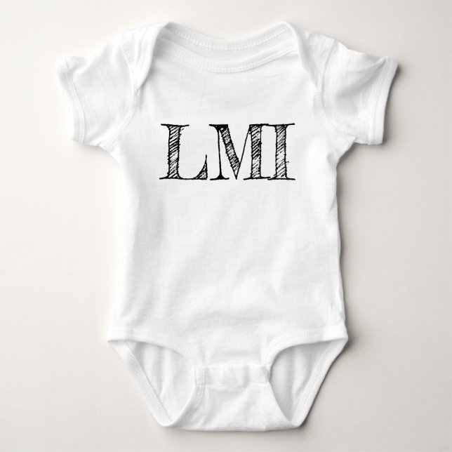 LMI Baby Jersey Bodysuit (Front)