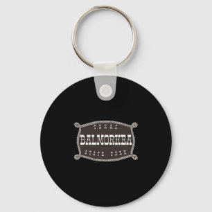 Lmorhea State Park Texas Tx Rope And Lo Cowboy  Key Ring