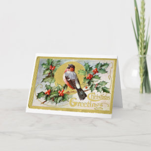 LMU Library Christmas Bird Greeting Card