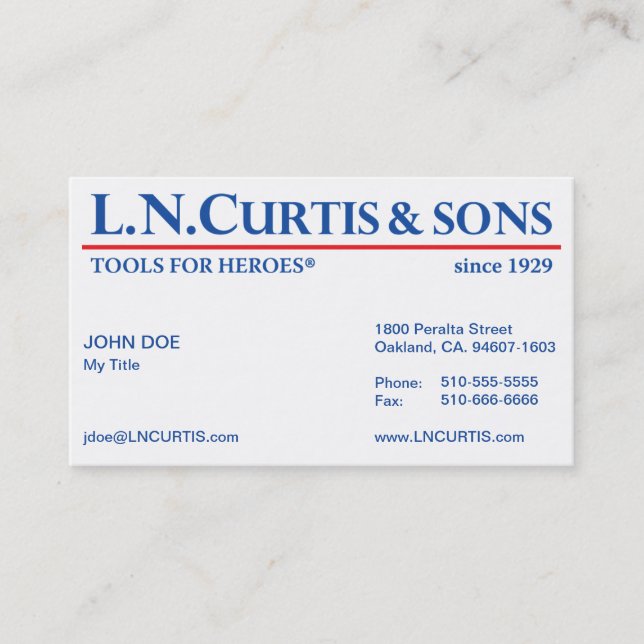 LNCS Business Card (Front)