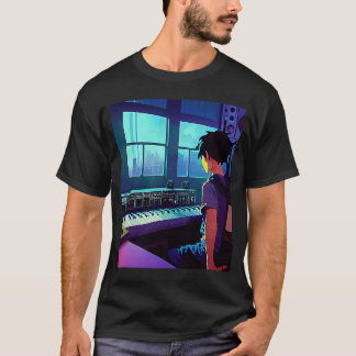 Lo fi hip hop chillhop chill beats aesthetics  101 T-Shirt