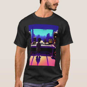 Lo fi hip hop chillhop chill beats aesthetics  106 T-Shirt