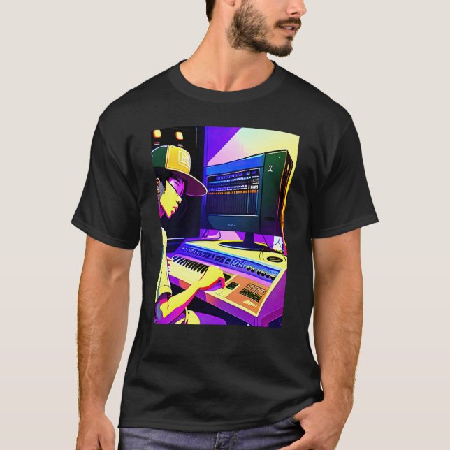 Lo fi hip hop chillhop chill beats aesthetics  14 T-Shirt (Front)