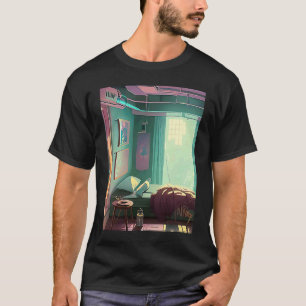Lo fi hip hop chillhop chill beats aesthetics  158 T-Shirt