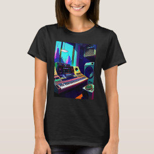 Lo fi hip hop chillhop chill beats aesthetics 16 T-Shirt