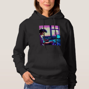 Lo fi hip hop chillhop chill beats aesthetics 17 hoodie