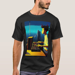 Lo fi hip hop chillhop chill beats aesthetics  17 T-Shirt