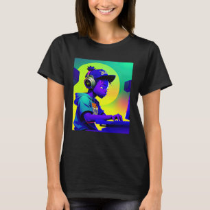 Lo fi hip hop chillhop chill beats aesthetics 2 T-Shirt