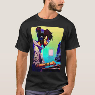 Lo fi hip hop chillhop chill beats aesthetics  39 T-Shirt