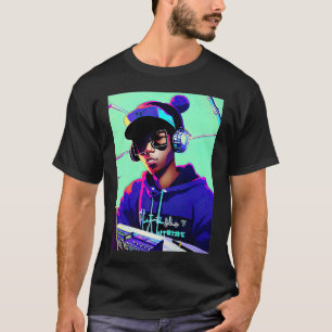 Lo fi hip hop chillhop chill beats aesthetics 3 T-Shirt