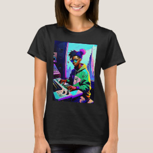 Lo fi hip hop chillhop chill beats aesthetics  42 T-Shirt